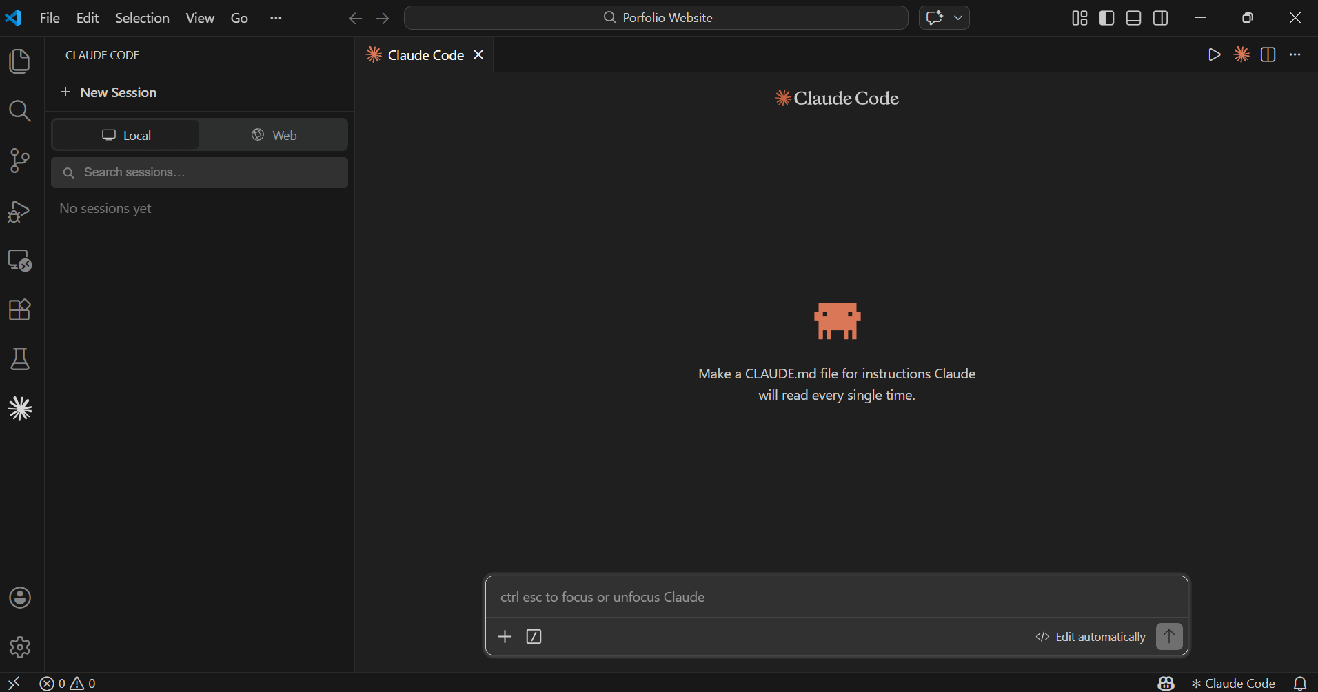 How to Build a Stunning Portfolio Website Using Claude Code in Minutes ...