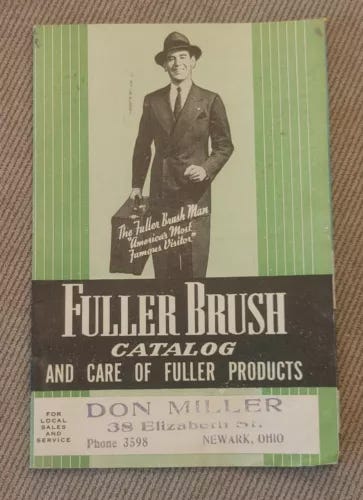 1940s FULLER BRUSH CATALOG  Brushes, Brooms, Waxes, Polishes - Picture 1 of 5