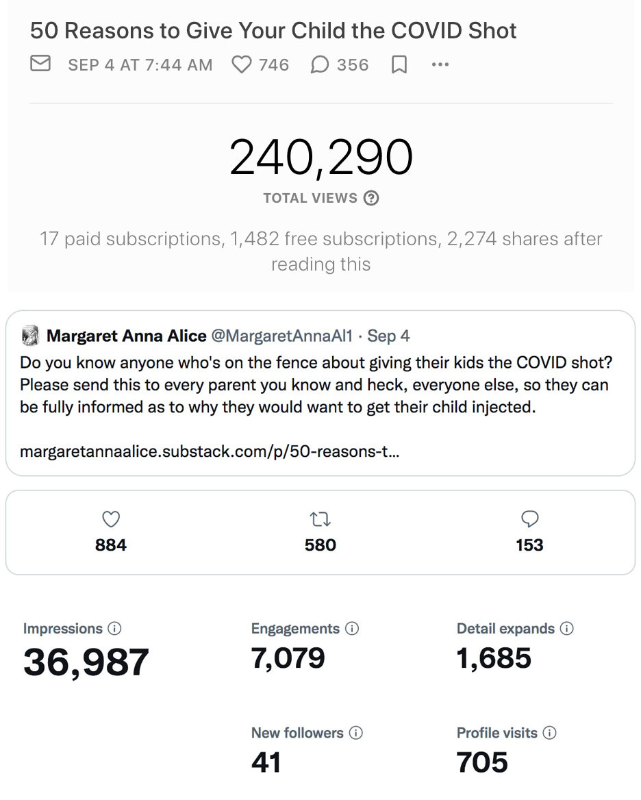 50 Reasons to Give Your Child the COVID Shot