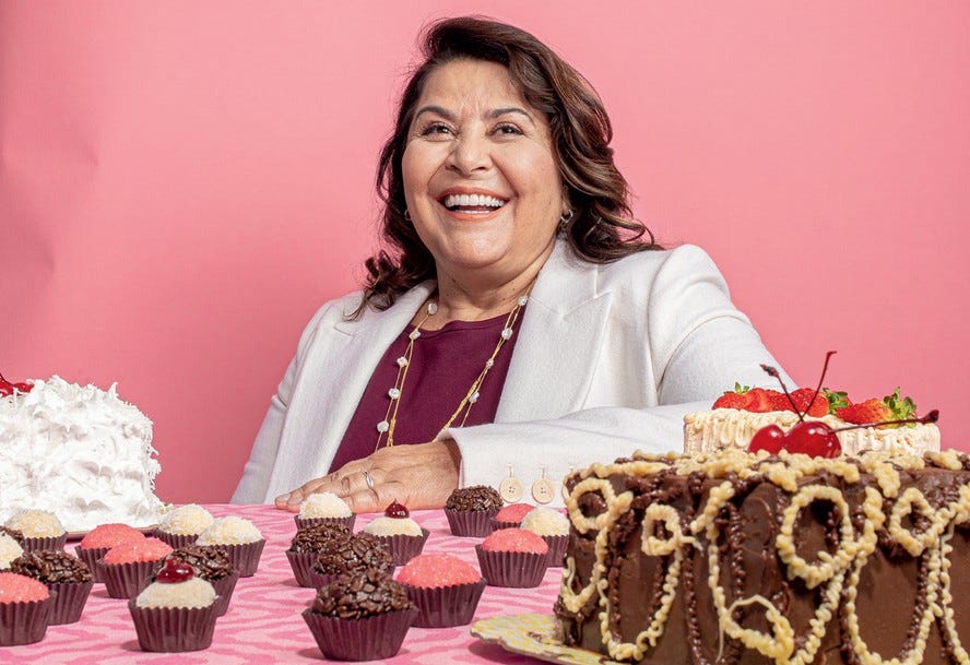 Cleusa Maria da Silva, fundadora da Sodiê Doces