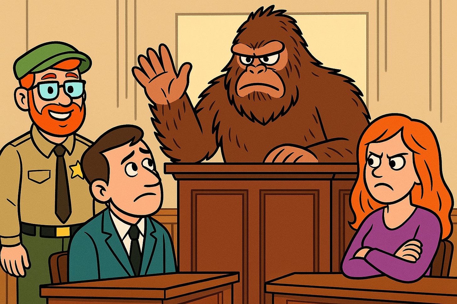 Man Loses Wife AND Disability Benefits After Taking Ex-Girlfriend BIGFOOT Hunting