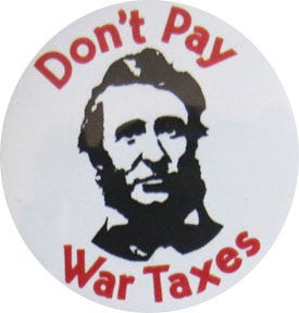 Henry David Thoreau Bicentennial - National War Tax Resistance Coordinating  Committee