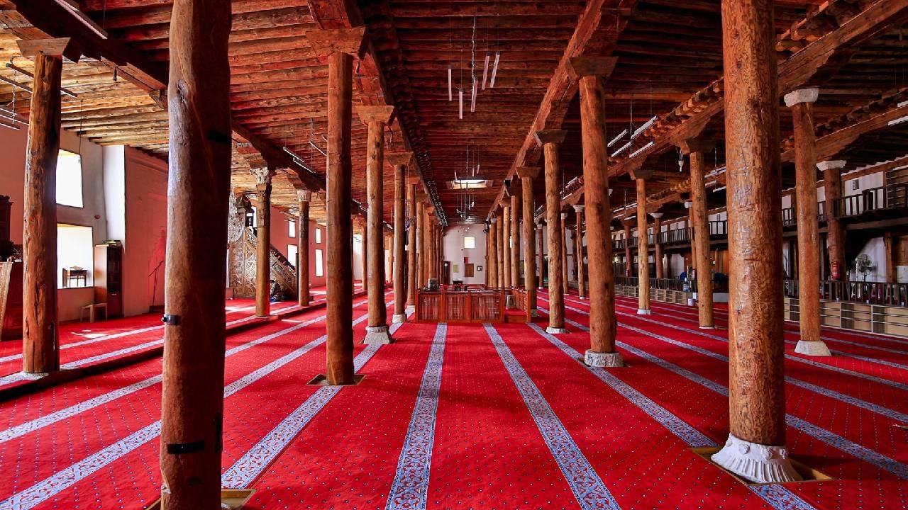 UNESCO Dünya Mirası Listesi'ndeki Sivrihisar Ulu Cami sanal tur ile gezilebilecek