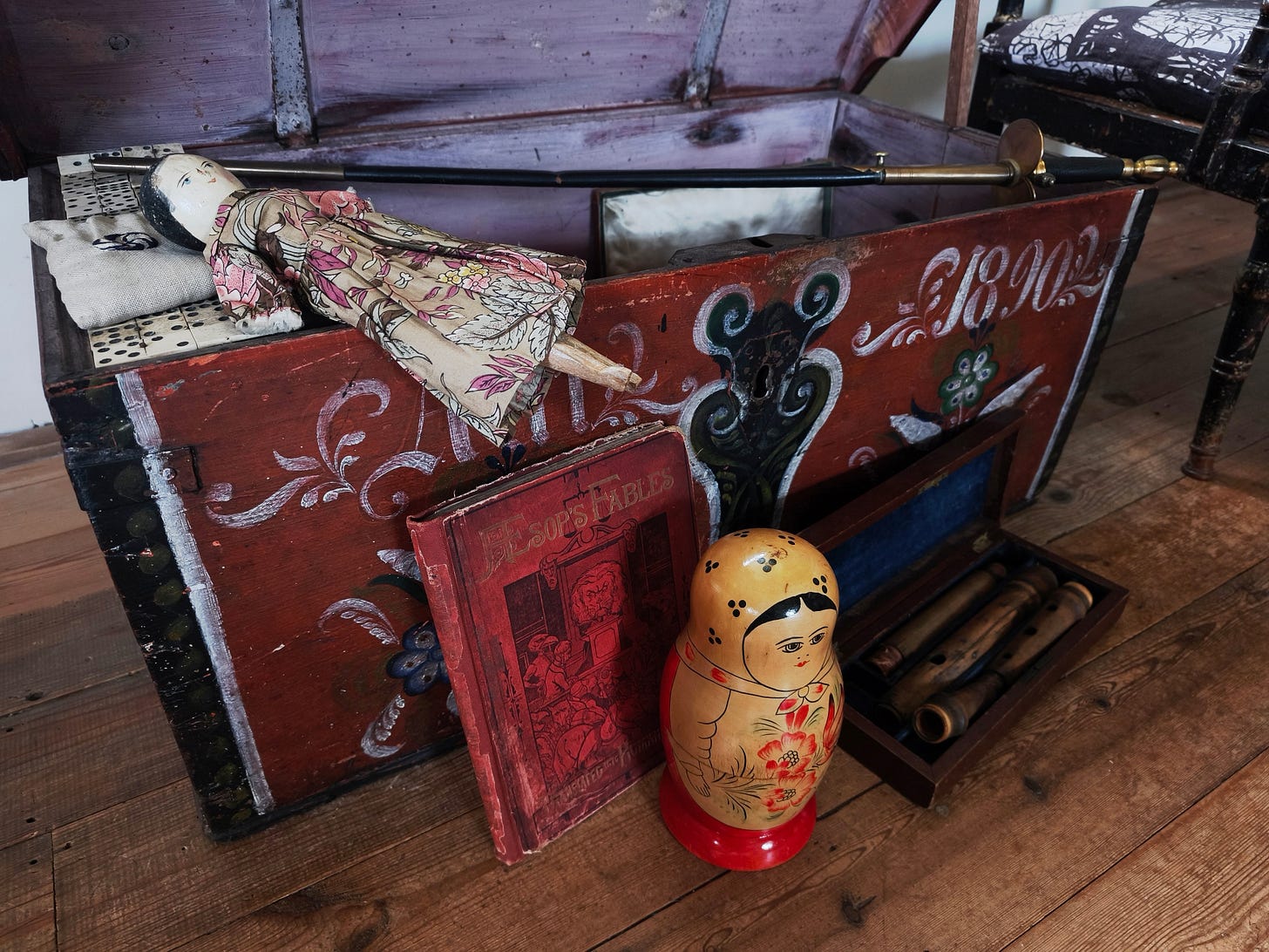 The toy box from the Manor at Hemngford Grey