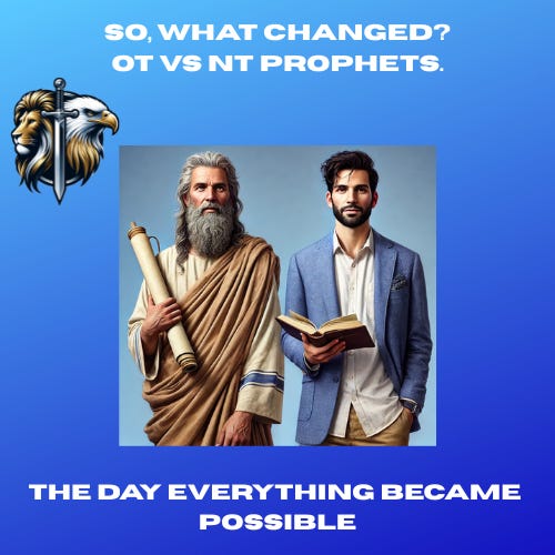 Old Testament vs. New Testament Prophets?