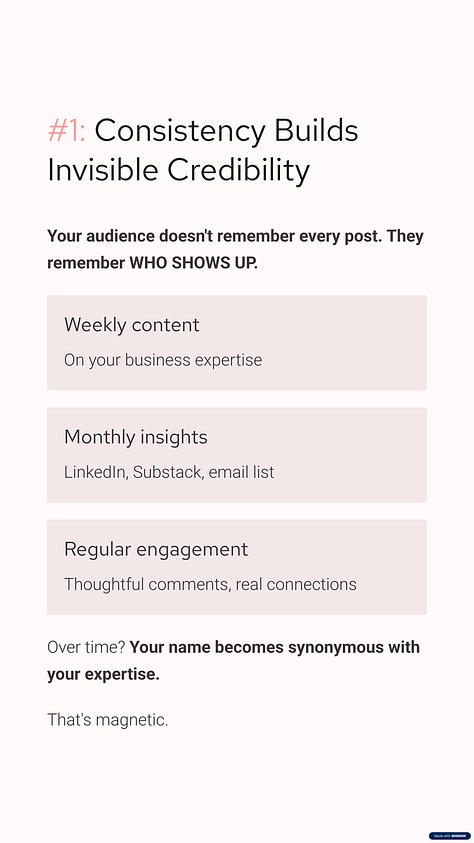 Consistency is the Quiet Work That Turns Scattered Effort Into Visible Momentum