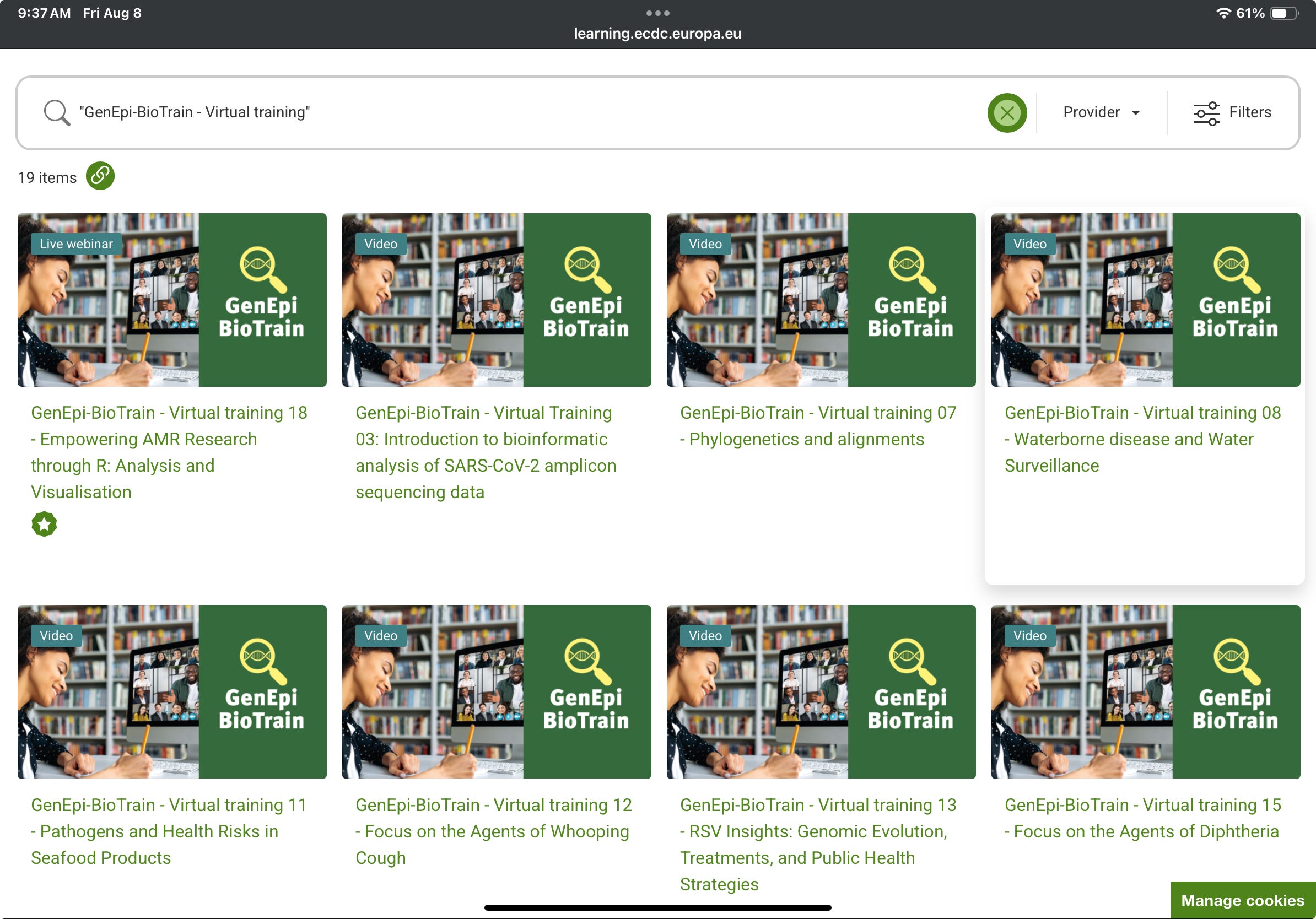 Genomicepi.com updates