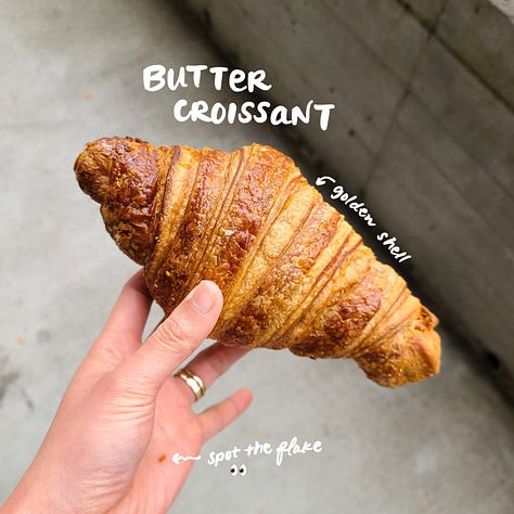 Wheatberry Bakeshop Plain Croissant