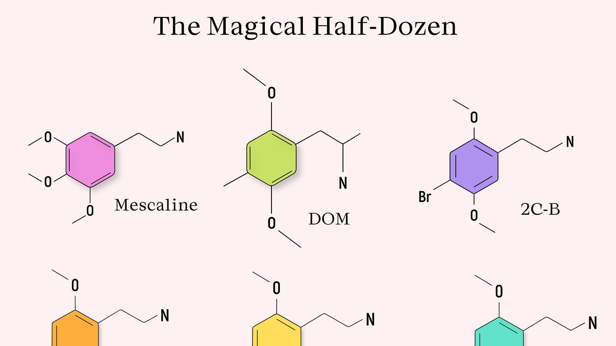 On Trying Two Dozen Different Psychedelics (10/30)