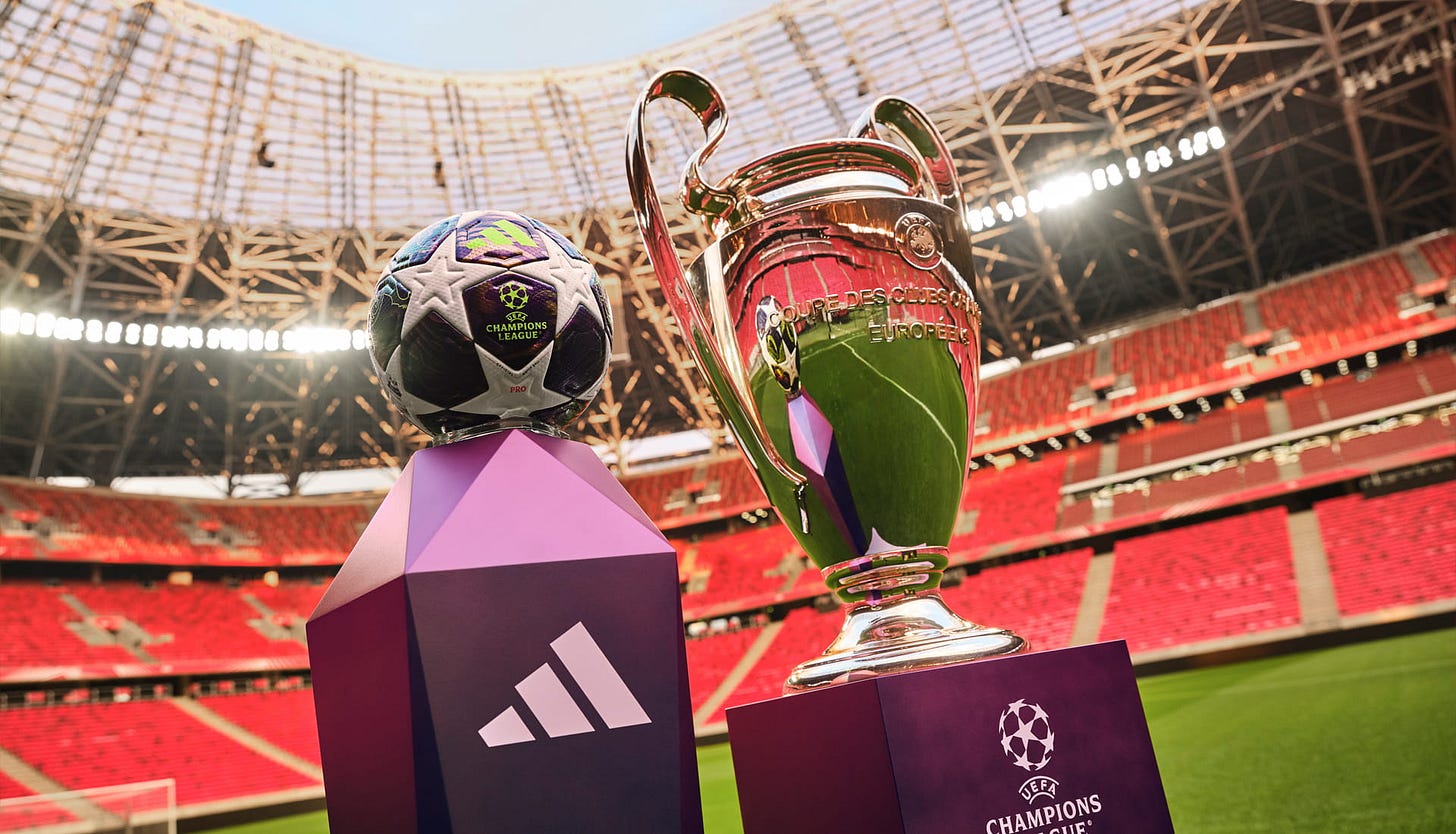 adidas Drops the UEFA Champions League Final Ball for Budapest 2026 - SoccerBible adidas Drops the UEFA Champions League Final Ball for Budapest 2026 - SoccerBible