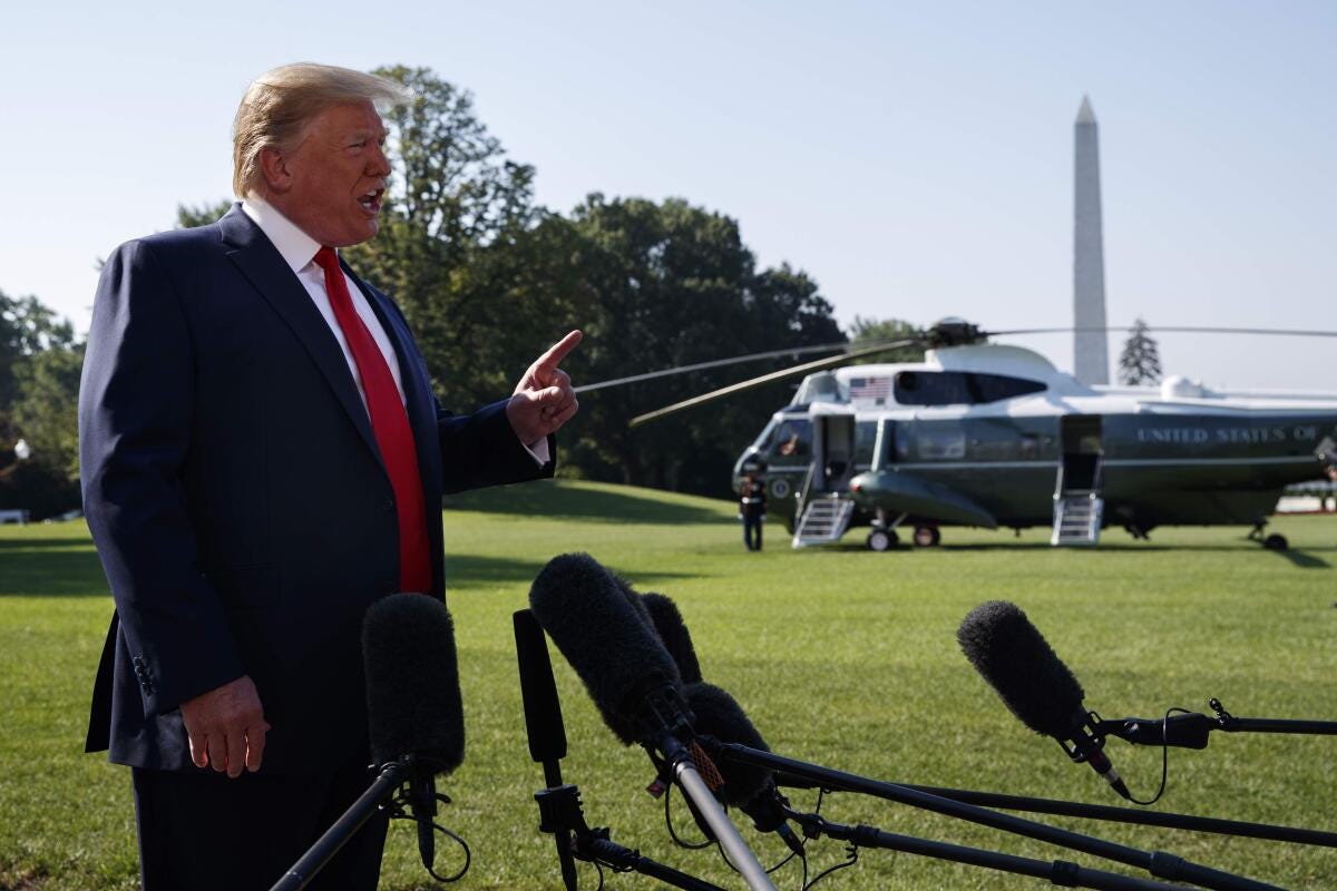Despite polls, President Trump says blacks like his Baltimore remarks - The  Press Democrat