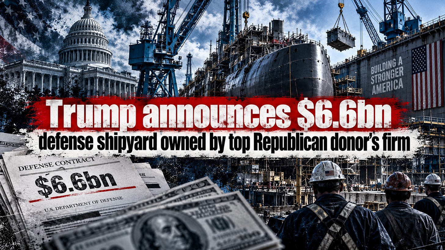 Billions for a Defense Company With Powerful Political Connections. Billions for a Defense Company With Powerful Political Connections.