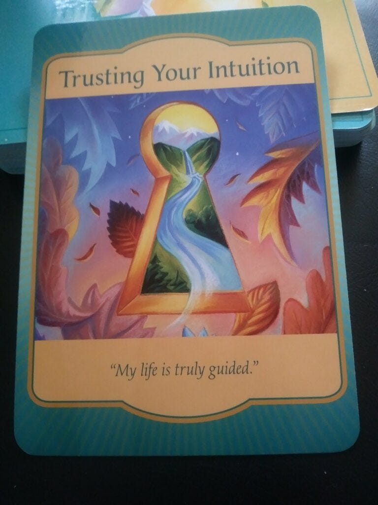 A Message from the Universe - Trusting Your Intuition A Message from the Universe - Trusting Your Intuition