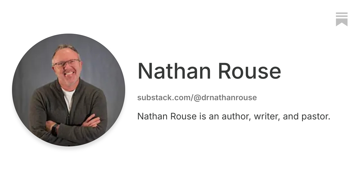 Nathan Rouse | Substack