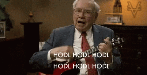 Warren Baffet HODL Playing Music GIF - WarrenBaffetHODL PlayingMusic GIFs