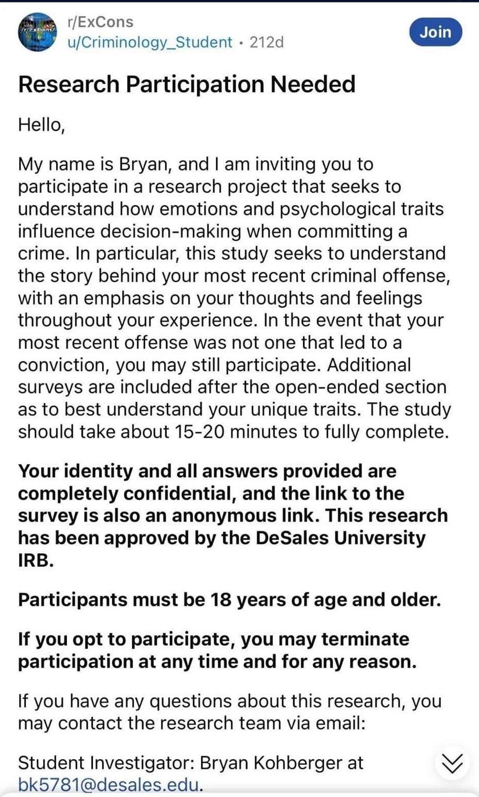 Brian Christopher Kohberger reddit post Brian Christopher Kohberger reddit post
