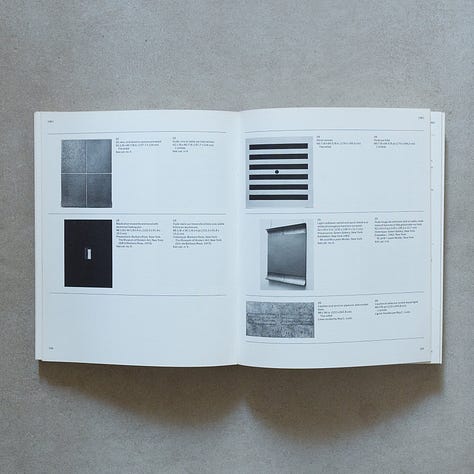 Donald Judd. A catalogue of the Exhibition at the National Gallery of Canada, Ottawa 24 May – 6 July, 1975. Catalogue Raisonné of Paintings, Objects, and Wood-Blocks 1960-1974 / Catalogue de l'exposition à la Galeria nationale du Canada, Ottawa, 24 mai – 6 juillet 1975. Catalogue raisonné de peintures, objets et planches en bois 1960-1974, The National Gallery of Canada for the Corporation of the Nationals Museums of Canada, Ottawa, 1975 [Studio Bruno Tonini, Gussago (BS). Art: © Judd Foundation / ARS, New York]