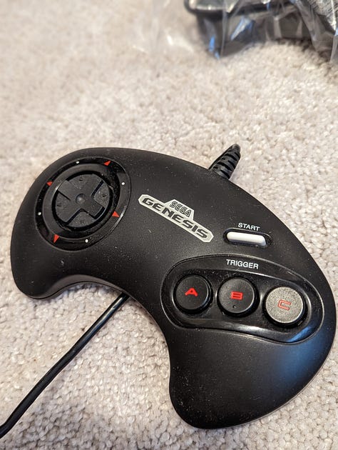 Sega Genesis Switch controller