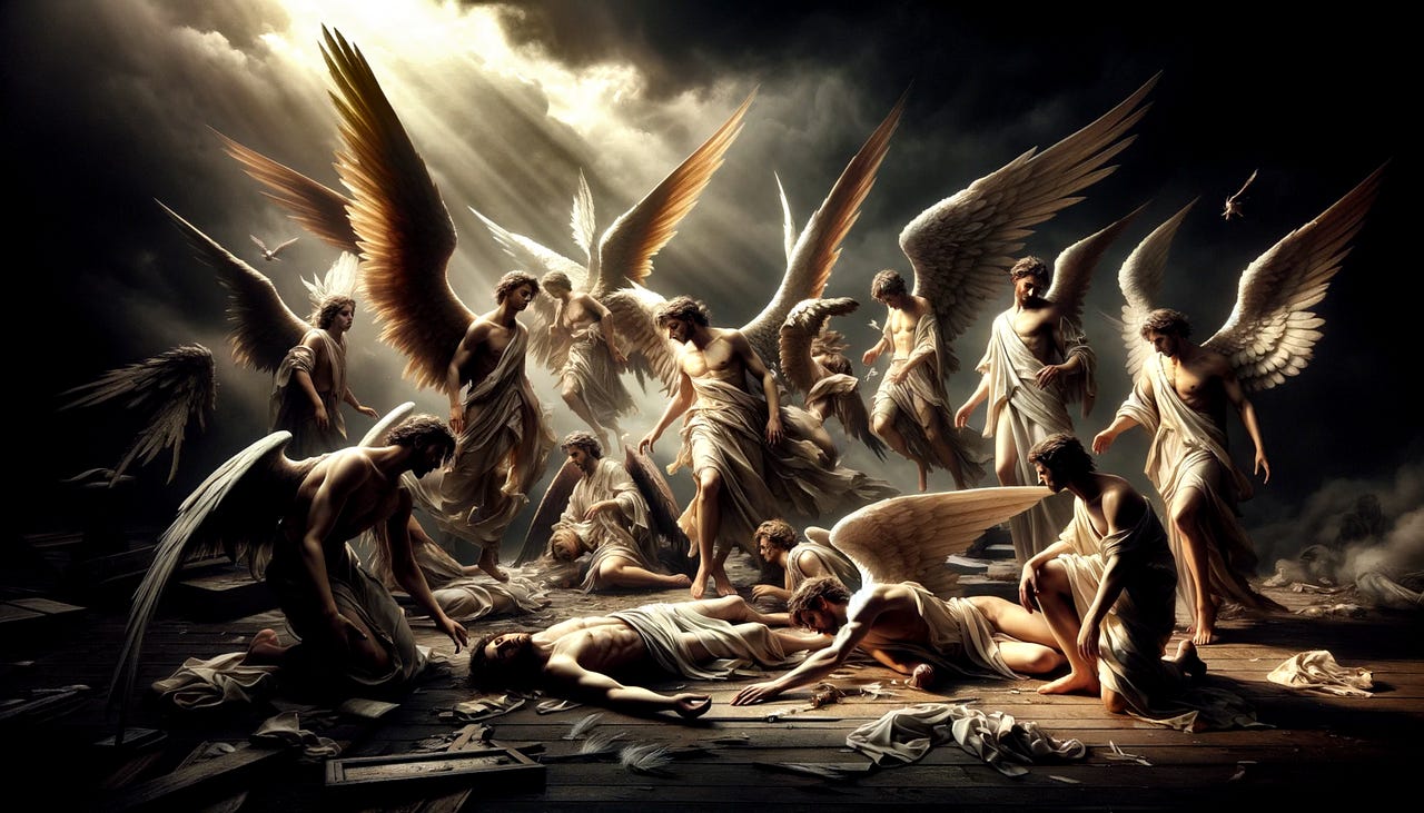 Download Ai Generated, Fallen Angels, Angels Cast Out. Royalty-Free Stock  Illustration Image - Pixabay