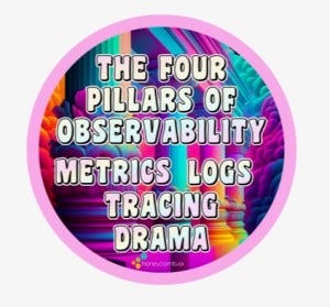 Metrics, logs, tracing, drama