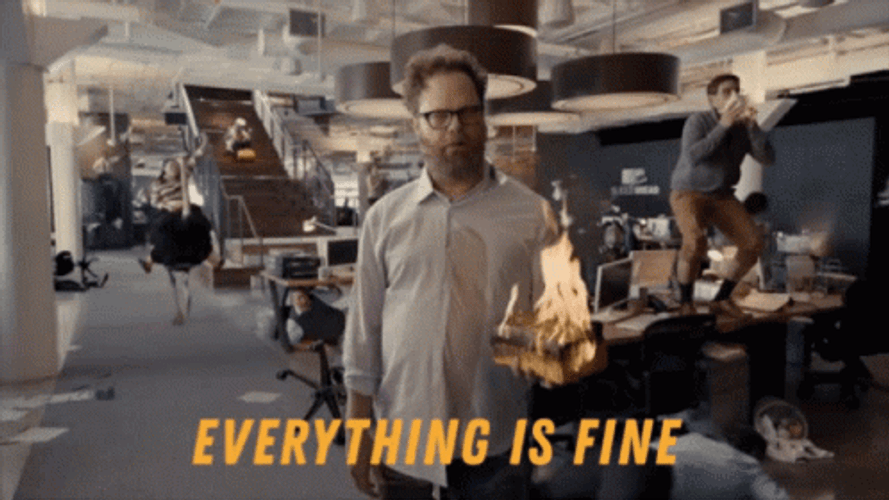 I'm Fine Everything's Fine GIF | GIFDB.com