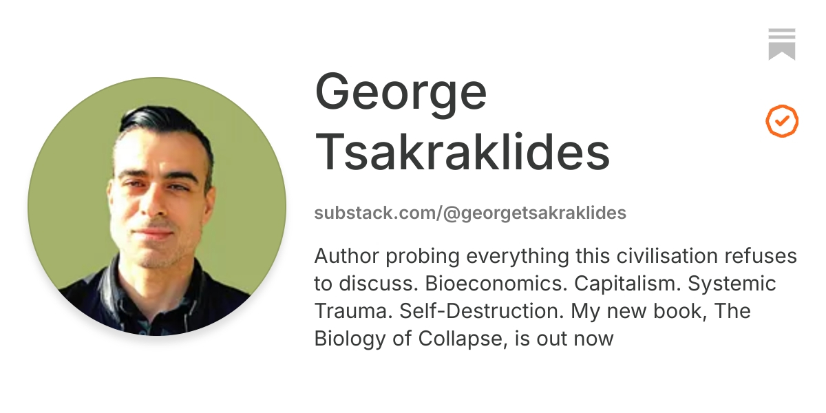 George Tsakraklides | Substack