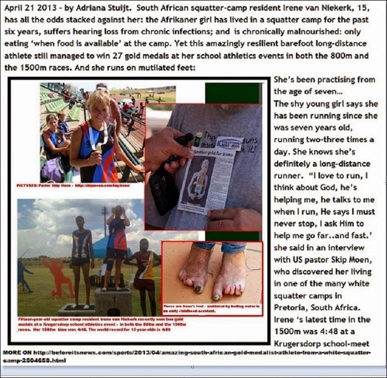 VanNiekerkIrene15SquatterCampGirlGoldMedalAthlete