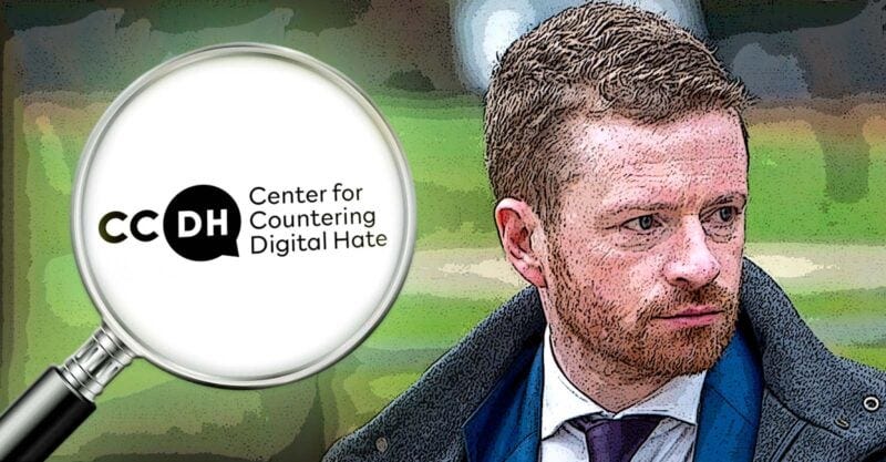 morgan mcsweeney and CCDH logo morgan mcsweeney and CCDH logo