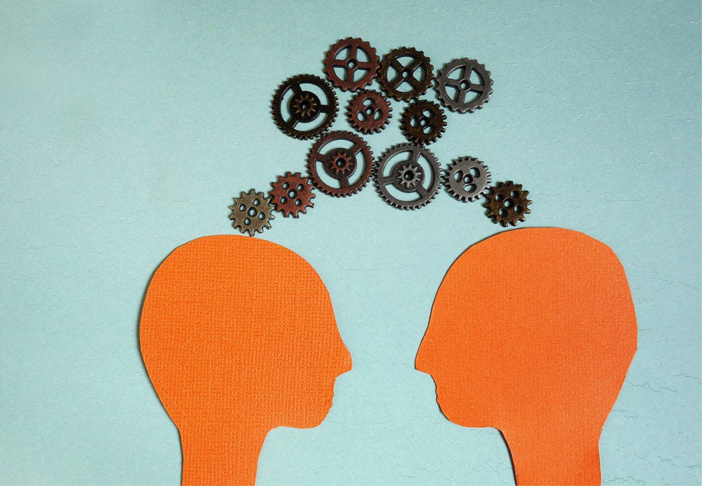 heads brains thinking