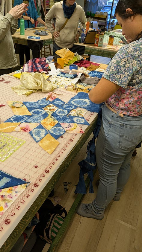 Images from Coaxing Summer onto Cloth