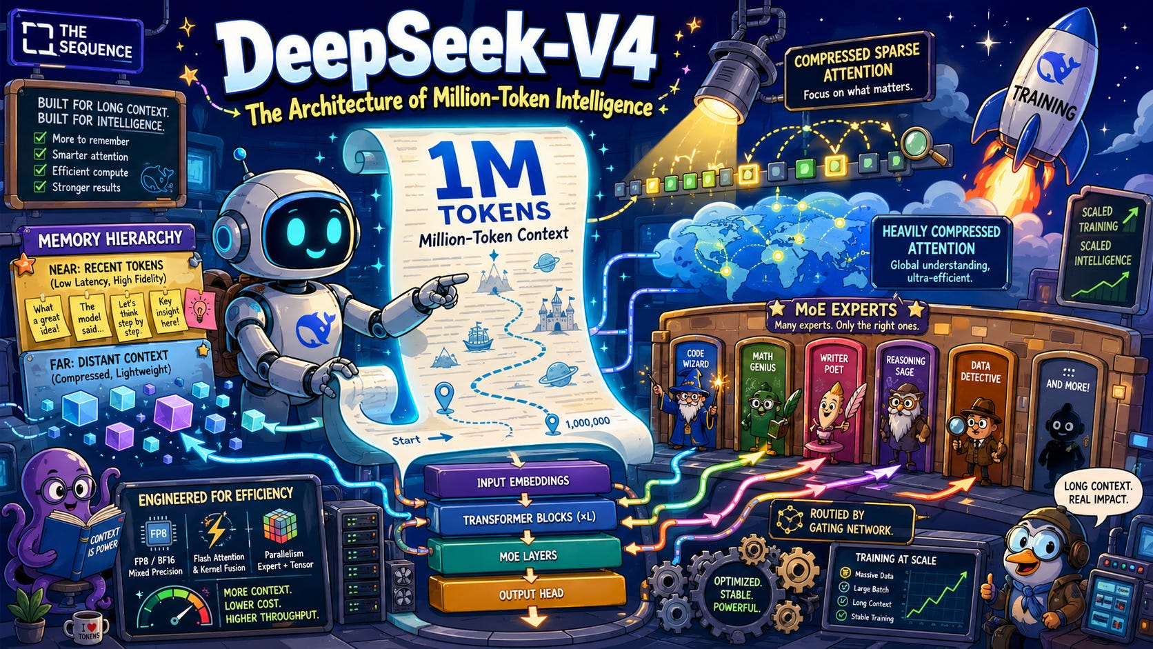 The Sequence AI of the Week #851: DeepSeek-V4 and the Architecture of ...