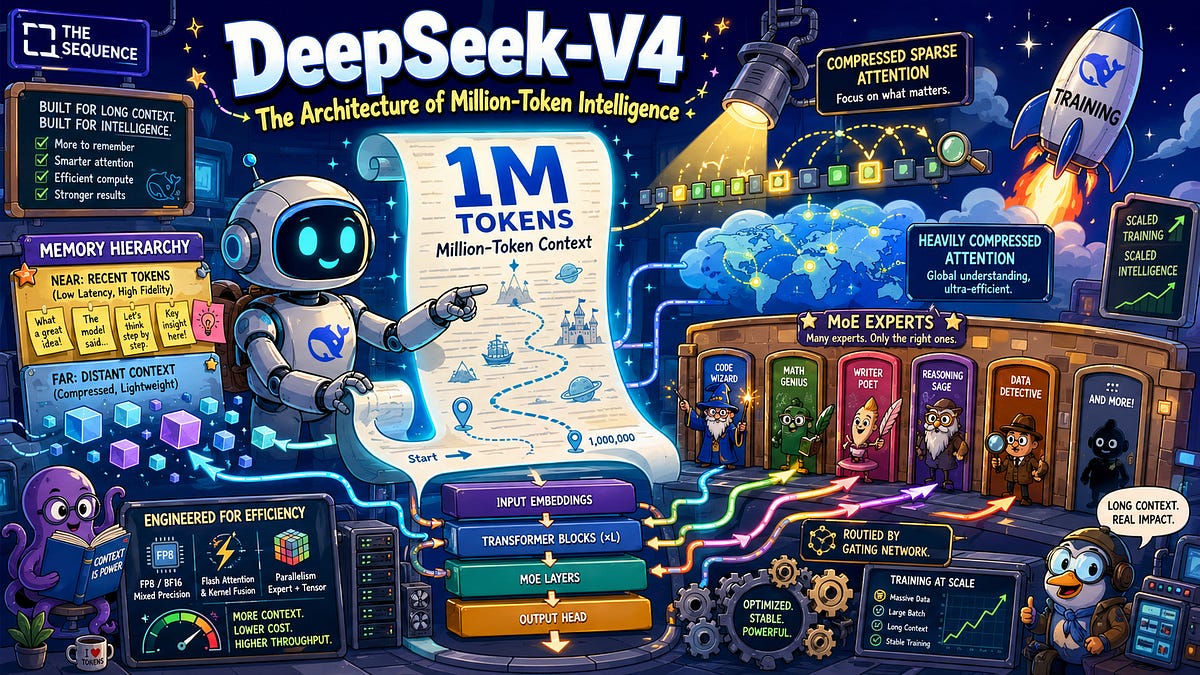 The Sequence AI of the Week #851: DeepSeek-V4 and the Architecture of ...