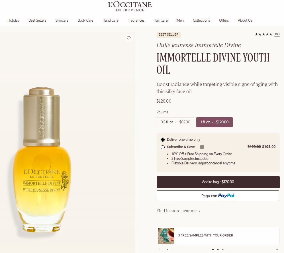 Target product from L’Occitane by Federico Trotta Target product from L’Occitane by Federico Trotta