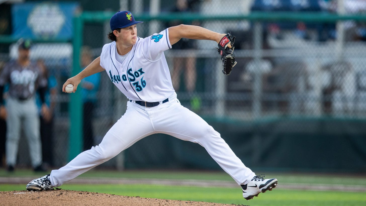 Ryan Sloan Strikes Out Seven In 15-8 Loss | AquaSox Ryan Sloan Strikes Out Seven In 15-8 Loss | AquaSox