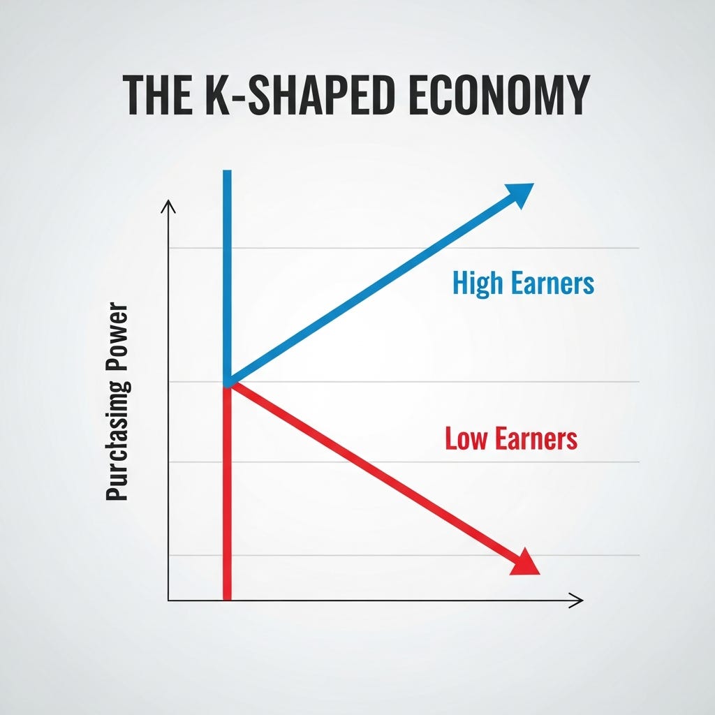 The K-Shaped Economy Is Just a New Name for an Old Problem | by Andrew Zuo  | Medium