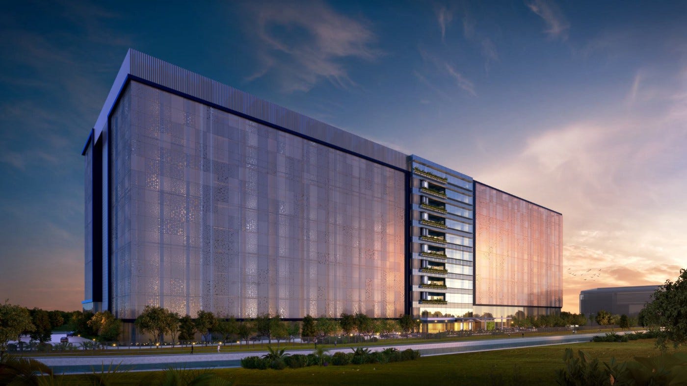 Facebook data center in Singapore