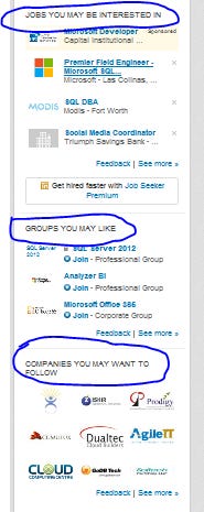 recommendation systems Linkedin Groups Jobs Companies recommendation systems Linkedin Groups Jobs Companies