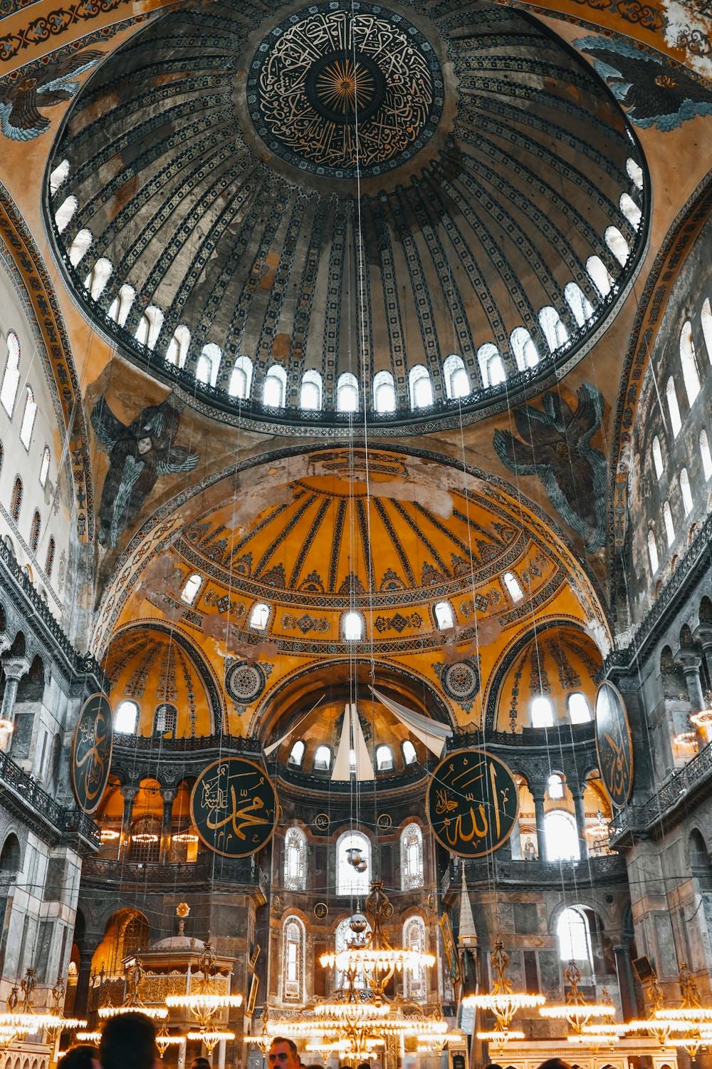 Stunning Interior View of Hagia Sophia Dome · Free Stock Photo Stunning Interior View of Hagia Sophia Dome · Free Stock Photo