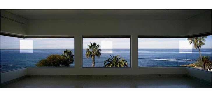 Robert Irwin, 1º2º3º4º, 1997. Museum of Contemporary Art San Diego – La Jolla (source)
