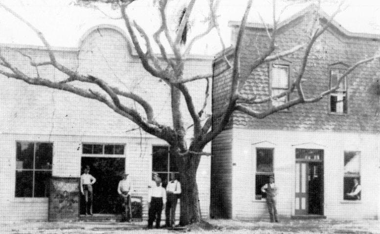 Figure 2: Brady’s Grocery and Bank of Bay Biscayne in 1896. Courtesy of Florida State Archives. Figure 2: Brady’s Grocery and Bank of Bay Biscayne in 1896. Courtesy of Florida State Archives.