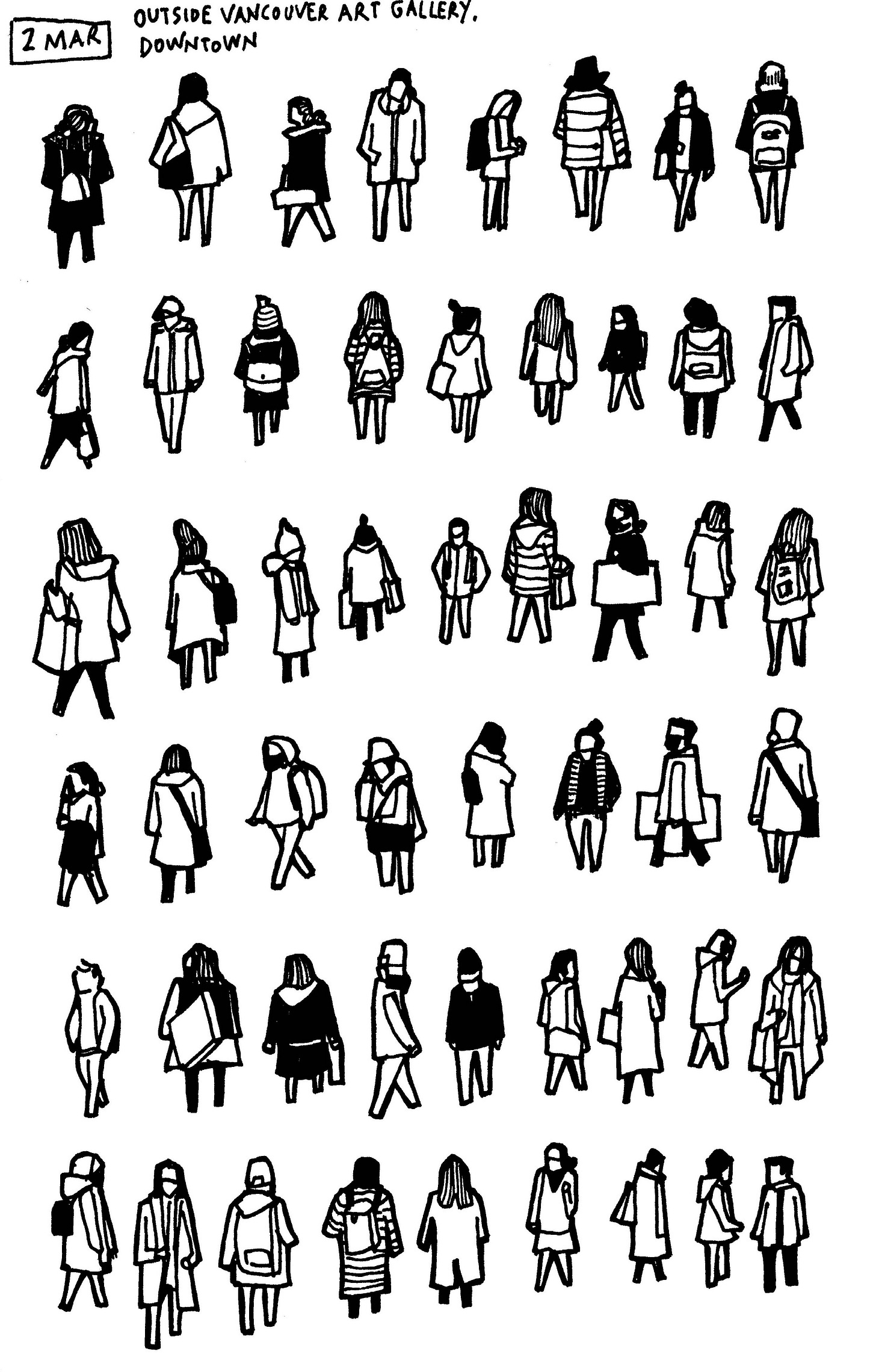 Tiny People Vancouver Edition — The Sneaky Artist