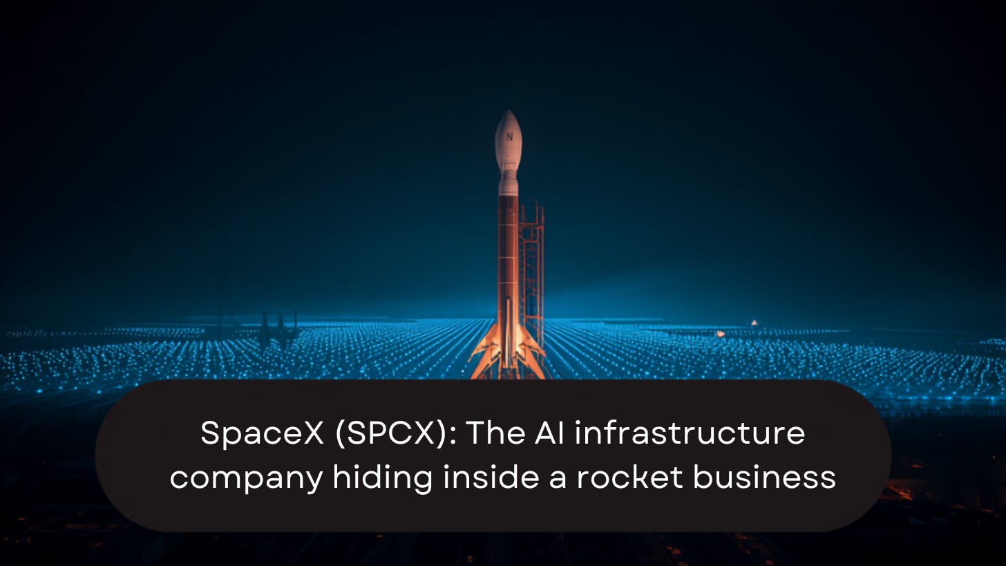 SpaceX (SPCX): The AI infrastructure company hiding inside a rocket business SpaceX (SPCX): The AI infrastructure company hiding inside a rocket business