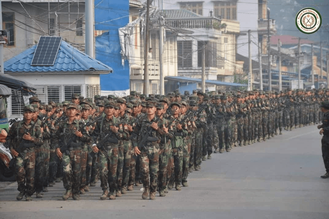 ပုံစာ - ၂၀၂၄ ခုနှစ် မေလက PSLF/TNLA ၏ အခြေခံစစ်သင်တန်း အပတ်စဥ် (၆၅)မြင်ကွင်း ဓါတ်ပုံ - PSLF/TNLA