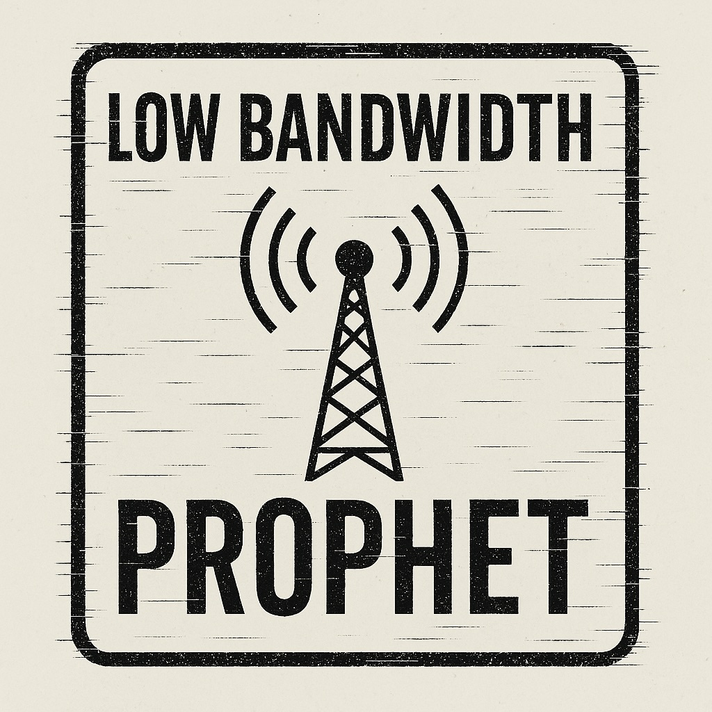 The Low Bandwidth Prophet