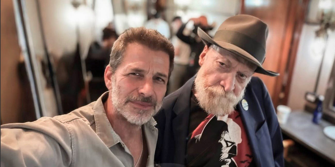 Zack Snyder Threw A Jab At DC On Stage With Legendary Artist Frank Miller