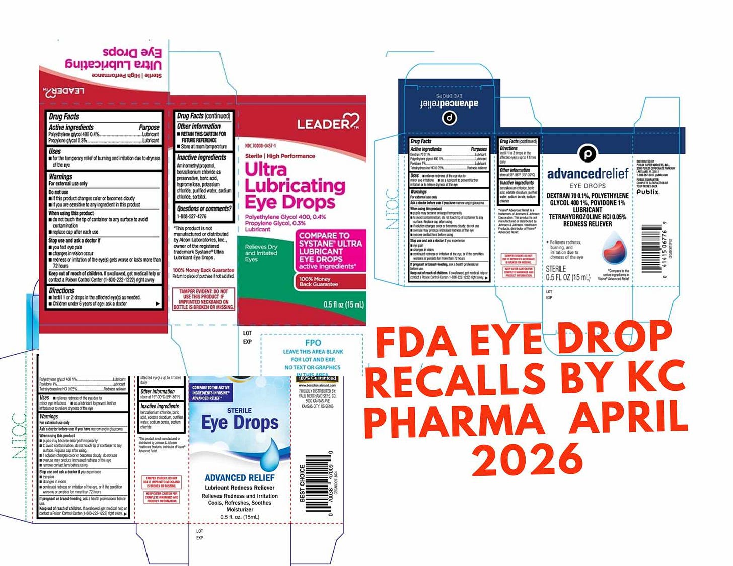 KC Pharma Eye Drops Recall 2026 KC Pharma Eye Drops Recall 2026