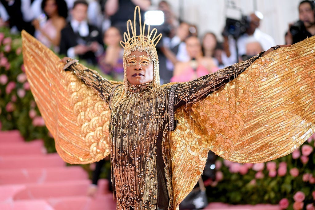 Billy Porter Went to the 2019 Met Gala Dressed as an Egyptian Sun God