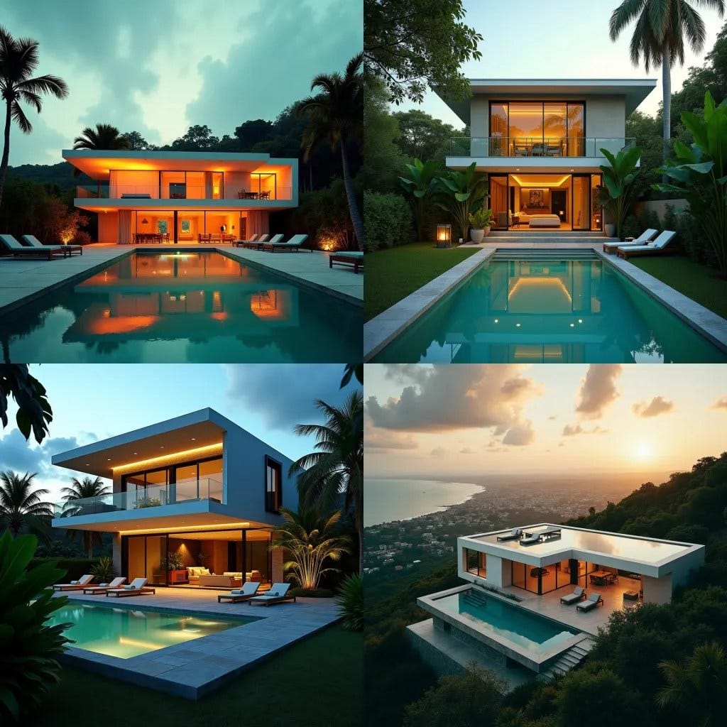 Vibrant contemporary home in Kingston, Jamaica