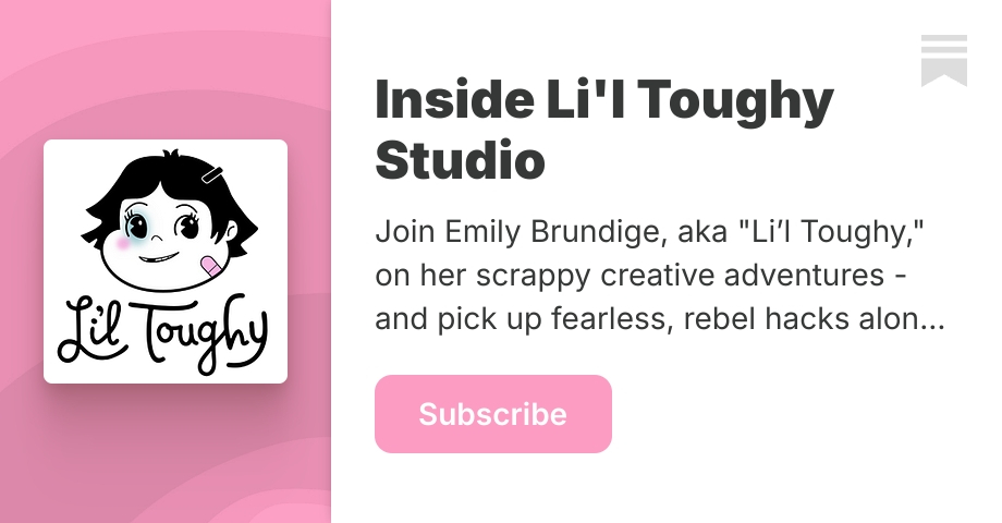 Emily Rice Substack Inside Li'l Toughy Studio | Emily Brundige | Substack