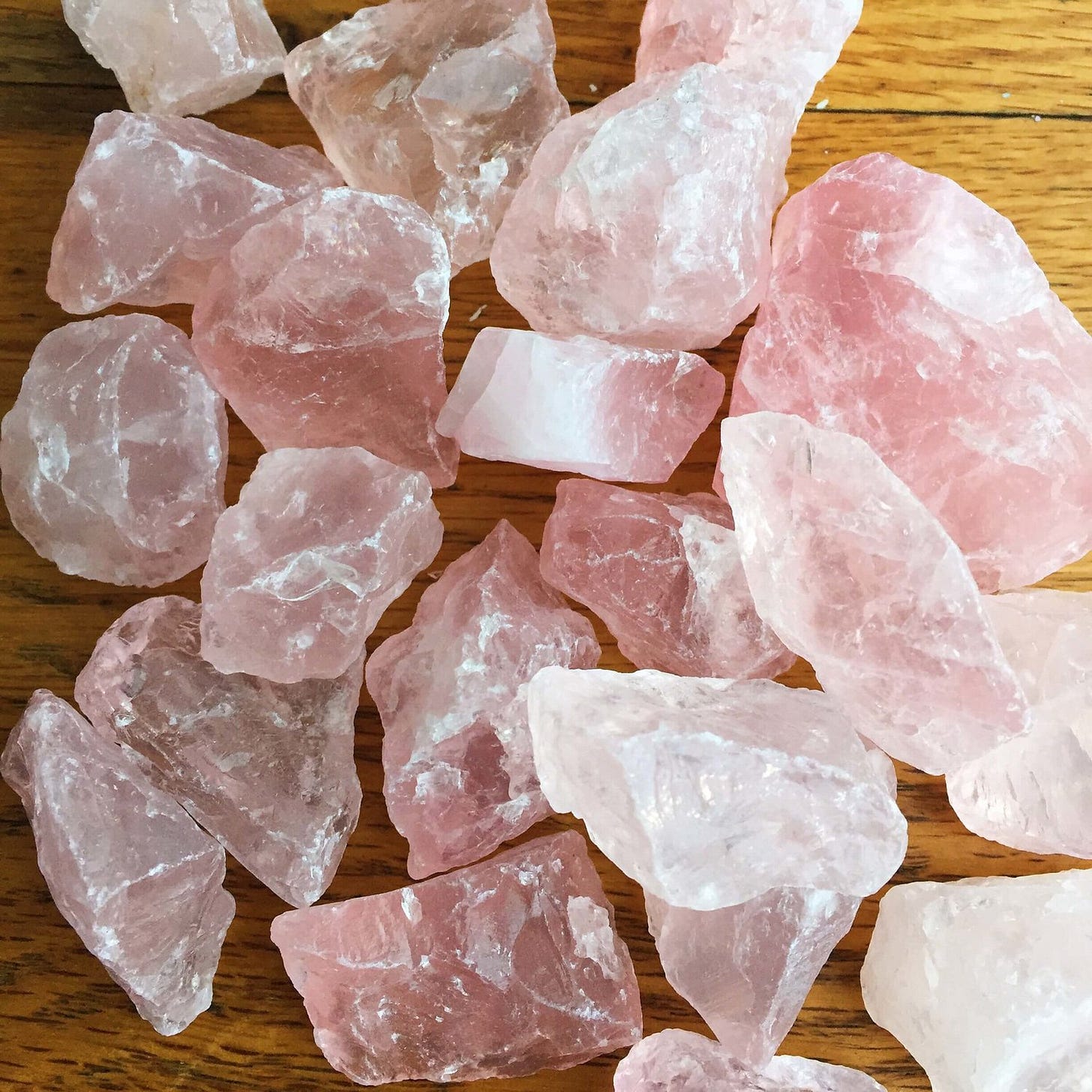 Is there such a thing as too much rose quartz? I say never.